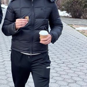 Burberry Men’s Puffer Jacket with Detachable Hood